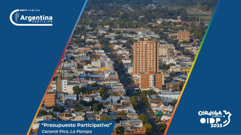 La participación en la vida política, social y cultural es un derecho humano fundamental, consagrado en diversos tratados internacionales, comenzando por la Declaración Universal de los Derechos Humanos. Este derecho incluye la posibilidad de participar en el gobierno a través de elecciones libres, formar parte activa de la vida cultural de la comunidad, reunirse y asociarse de manera pacífica, y afiliarse a sindicatos, entre otros aspectos esenciales. La participación representa un mecanismo de acción colectiva que promueve el compromiso activo de la población, permitiendo que sus ideas, inquietudes y preferencias influyan en el diseño, desarrollo y control de las políticas públicas.  En la ciudad de General Pico, este compromiso se traduce en políticas concretas que fortalecen la participación ciudadana. Entre ellas se destacan:  	•	Presupuesto Participativo General Pico 	•	Presupuesto Participativo Juvenil  Estos dispositivos permiten que vecinas y vecinos decidan de manera directa cómo y dónde invertir una parte de los recursos públicos municipales en proyectos que serán ejecutados por la Municipalidad durante el año siguiente. Se trata de herramientas que consolidan el derecho de la ciudadanía piquense a expresarse, votar y ejercer control sobre las decisiones públicas que afectan su vida cotidiana. General Pico avanza en la construcción de una democracia más inclusiva, participativa y cercana a la gente, donde cada voz cuenta y cada decisión se construye colectivamente.